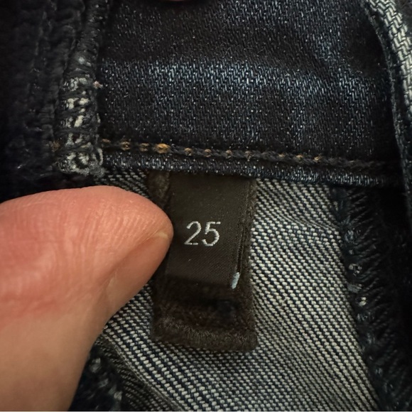 J BRAND Mama J Maternity Skinny Jeans in “Fleeting” Side Panel Under Belly Sz 25 - Picture 4 of 16